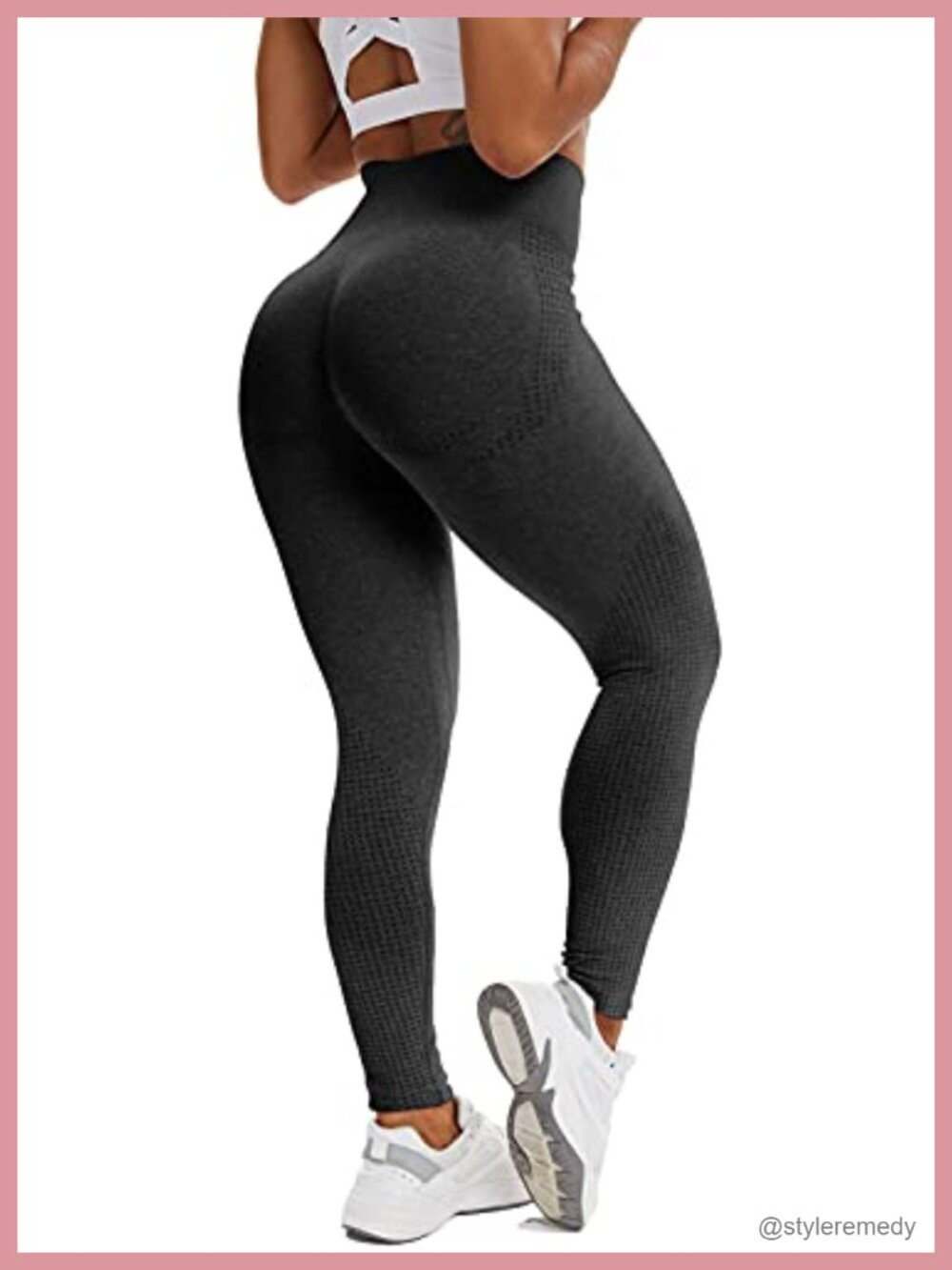 High Waist Seamless Scrunch Booty Leggings Butt Lift Gym Fitness Yoga Pants